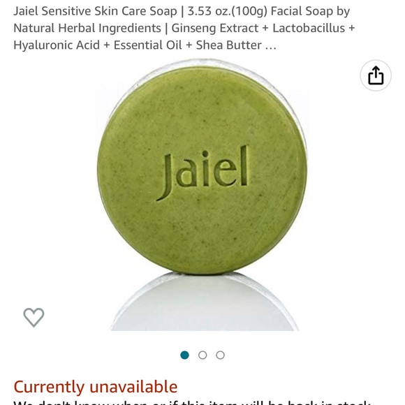 Jaiel Sensitive Skin Care Soap - Picture 5 of 5
